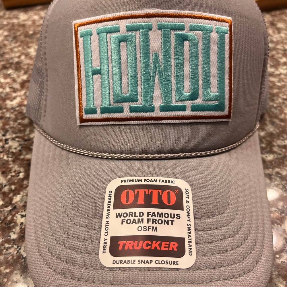 Otto Gray Trucker Hat